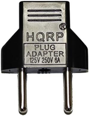 Адаптер за променлив ток HQRP 12V 2A /захранващ Кабел за analog / digital-цифров видео на Q-See QC588 (DVR) /QT228 (DVR) / QC308 (DVR) / QT578 (DVR) [е в списъка на UL] Плюс адаптер HQRP Euro Plug