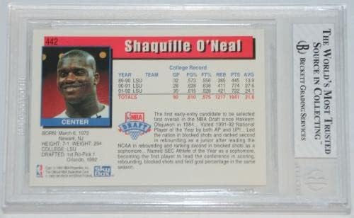 1992-93 Nba Hoops 442 Шакил о ' Нийл Rc С оценка на Бгд 7.5 Около мента + Карта за начинаещи - Баскетболни карти за начинаещи