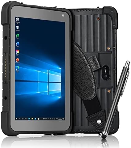 Здрав таблет MUNBYN, 8-инчов промишлен tablet pc на Windows 10 64-bit Pro, считываемый при слънчева светлина 700 нита, MIL-STD-810G, 4G, Wi-Fi, GPS, IP67 защитен от падане и вода за таблет Инженерно а?