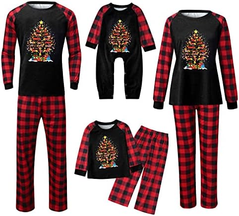 Еднакви комплекти семейни Пижамных Панталони, Коледна Пижама, едни и Същи Семейни Пижами, Коледни комплекти, Пижами за семейство от 3 души, Комплект Xma
