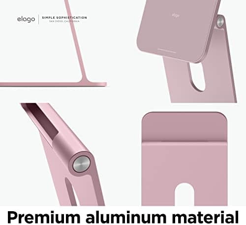 поставка elago Premium е Предназначен за iPad Магнитна поставка за iPad Pro 12,9 (5-то, 4-то поколение), iPad Pro 11 (3-то, 2-то поколение), iPad Air 10,9 (5-то, 4-то поколение), iPad Mini 8,3 (6-то поколение)