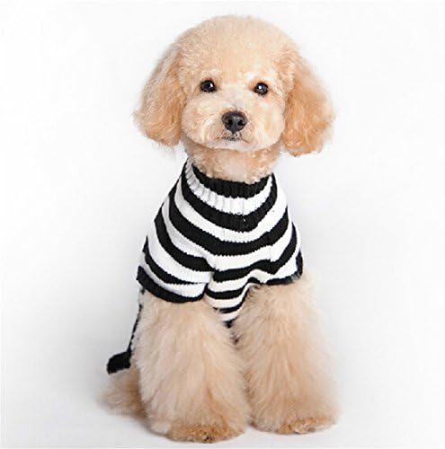 Пуловери за домашни любимци NACOCO, Пуловер с виртуален скелет, Облекло за Кучета и Котки, Дрехи за домашни любимци, Пуловери за малки Кученца (X-Small)