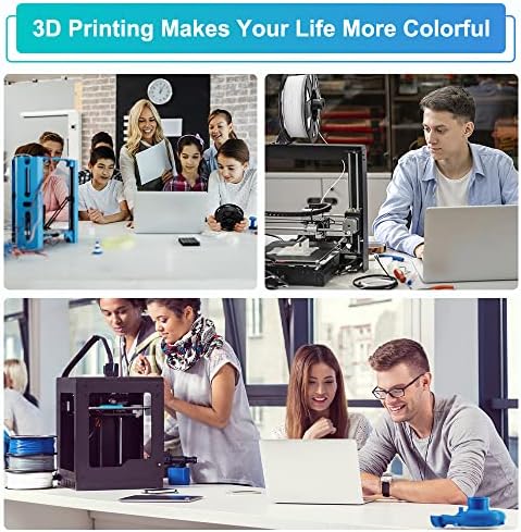 Официалната тема за 3D-принтер Creality На PLA 1,75 мм, цвят бял, 1 кг (2,2 кг) точност +/- 0,03 мм, аккуратная разгъната околната среда