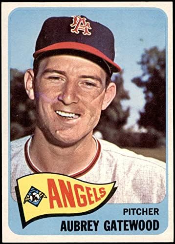 1965 Topps # 422 Обри Гейтвуд Лос Анджелис Энджелз (Бейзболна картичка) Ню Йорк / MT Angels