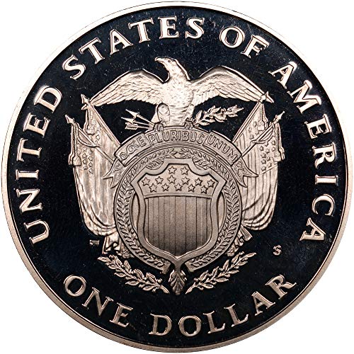 Незабравим Сребърен долар Проба 1994 г. в Капитолия на САЩ DCAM Монетен двор на САЩ