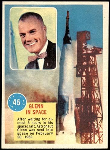 1963 Topps 45 Глен в космоса Джон Глен (Карта) EX / MT