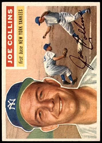 1956 Topps 21 Джо Колинс Ню Йорк Янкис (Бейзболна картичка) EX/MT йорк Янкис