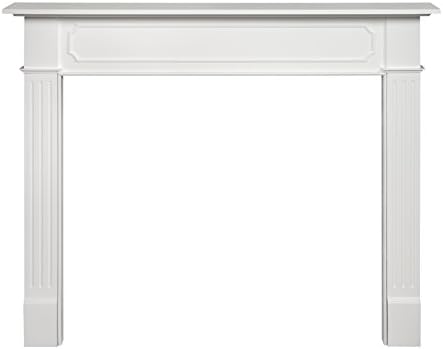 Камина дъска Pearl Mantels 520-48 Марка Berkley С боя за камина, 48 См, Бял, 48 См
