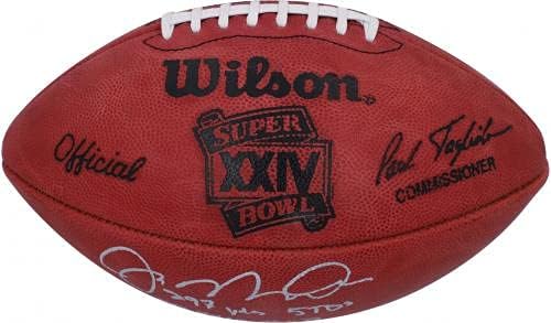 Джо Монтана Сан Франциско 49ерс с автографи Wilson Super Bowl XXIV Pro Футбол с множество надписи - №16 в ограничена серия от 49 футболни топки с автографи
