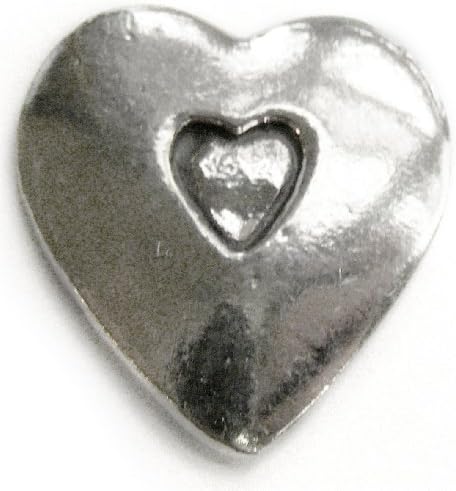 Основна форма на сърце Spirit / Джобен символичен Отвори сърцето си (Монета) Ръчно изработени от купа стомана Без съдържание на олово КН-12