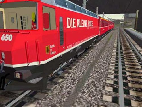 Хайди Експрес: допълнение Microsoft Train Simulator на КОМПЮТЪРА