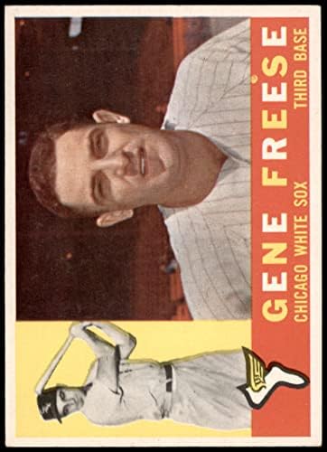 1960 Topps 435 Джин Фриз Чикаго Уайт Сокс (Бейзболна картичка) EX/MT+ Уайт Сокс