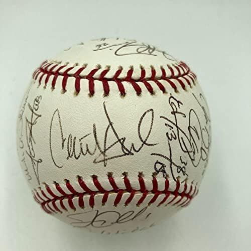 Редки бейзболни топки 2007 г., подписани от екипа на Колорадо в Скалистите Планини NL Champs Team World Series Baseball JSA COA С автограф