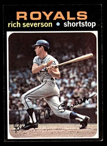 1971 Topps 103 Рич Северсон Канзас Сити Роялз (Бейзболна карта) в Ню Йорк Роялз