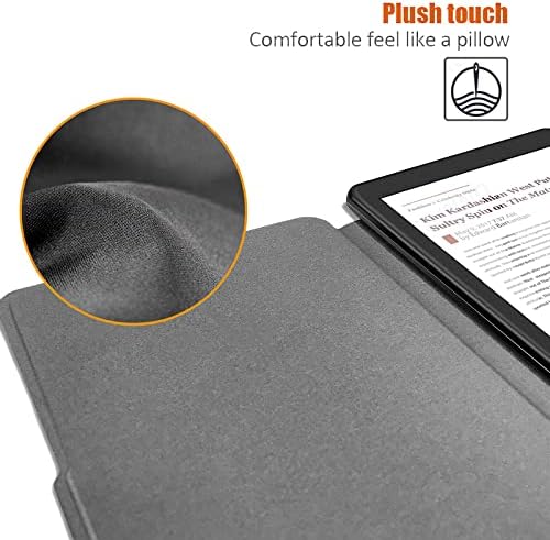 Калъф за 6,8 Kindle Paperwhite (11-то поколение) 2021 Kindle Paperwhite Signature Edition, Тънък калъф от изкуствена кожа с функция за автоматично включване/изключване на Kindle Paperwhite 2021, красив Цветен
