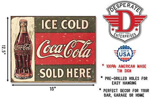 Твърд знак - Coca-cola - С. 1916 Ледена, 16x13