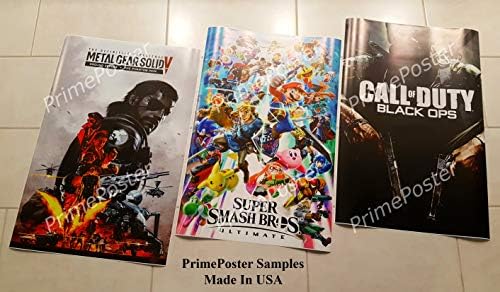 PrimePoster - Твърд плакат на Metal Gear с лъскава повърхност, Направено в САЩ - YMGS111 (24 x 36 (61 cm x 91,5 см))