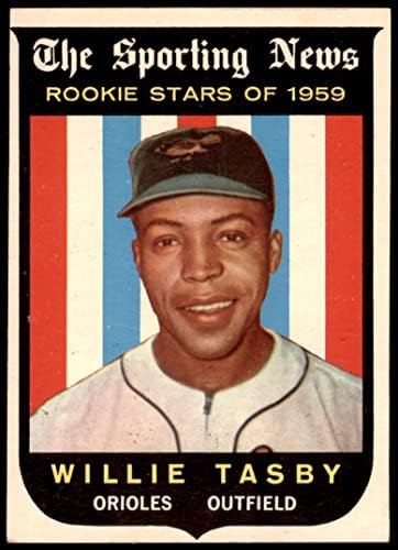 1959 Topps 143 Уили Тасби Балтимор Авлига (Бейзболна картичка), БИВШ Авлига