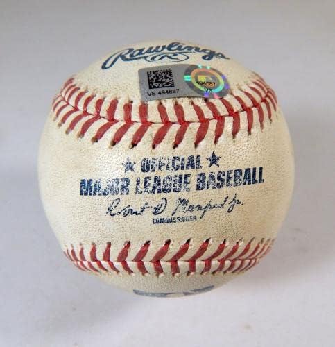 2021 Сан Диего Падрес Маями Марлинс Използвана Бейзбол Томпсън Pham Bol Фал - Използваните Бейзболни Топки