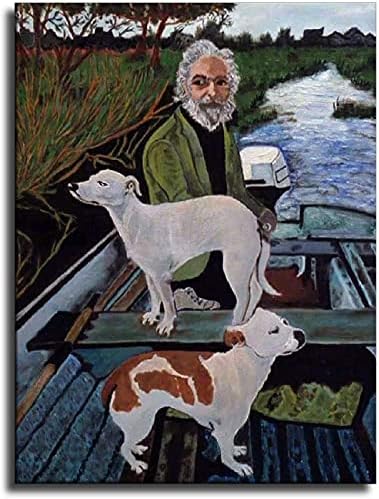 Снимка на Куче От Goodfellas Плакат Картина на Платното за Печат Стенно Изкуство, Начало Декор на Стая (18x24 инча В рамка)