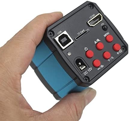 Комплект аксесоари за микроскоп за Възрастни 1080P USB Промишлен Цифров Видеомикроскоп Помещение 130X C Монтиране на Обектива Лабораторни Консумативи (Цвят: A)