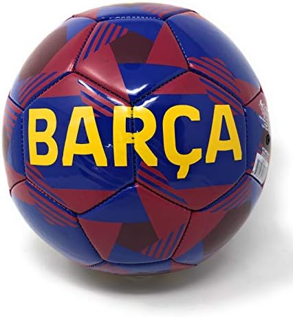 Футболна топка FC Barcelona Размер на 5 Messi Барса Futbol Балон de Futbol Официалната разрешително - чудесно за детски футболен топката, играчи, треньори, Коучей | Футболни тренировки | Тренировки / физически Упражнения