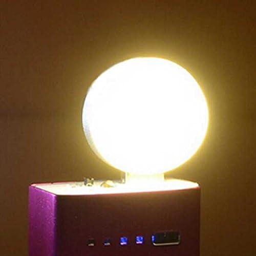 Жълт 5V Mini USB LED Энергосберегающая Лампа нощна светлина Компютърен Прожектор за PC от 24/7 store