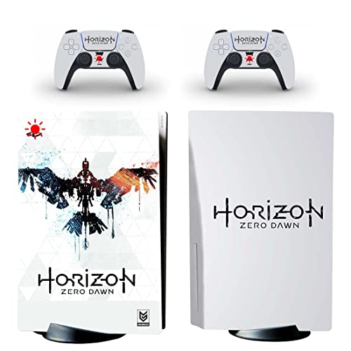 Детска стикер Horizonet Zero West Aloy за PS4 или PS5 за конзолата PlayStation 4 или 5 и 2 контролери Vinyl стикер V12499