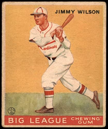 1933 Гуди 37 Джими Уилсън от Сейнт Луис Кардиналс (Бейзболна картичка) ДОБРИ кардинали