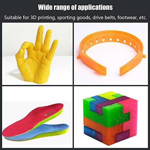 Комплект направления за 3D-принтер RZBAB, PLA-конец 1,75 мм, точност +/- 0,02 мм, тегло 1 кг, за 3D печат, арматурното табло, ролкови сабо и т.н. (Цвят: Златен)