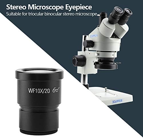 Размер на захващане Фокусиращ Стереомикроскопа 30 мм WF10X/20 Широкоъгълен обектив