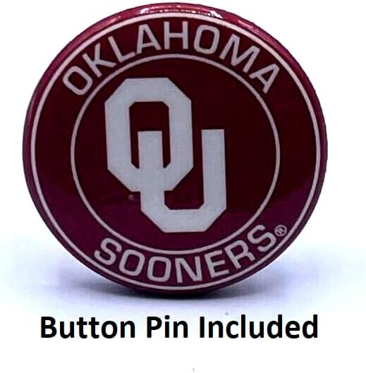 Шапка Университета На Оклахома Класически Лого Регулируема Шапка Многоцветен